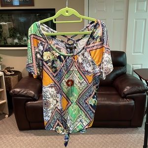 Goddess top. Size large. New with tags